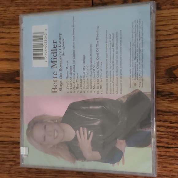 NEW (Factory Sealed) Bette Midler Signs The Rosemary Clooney Songbook CD - Picture 2 of 2